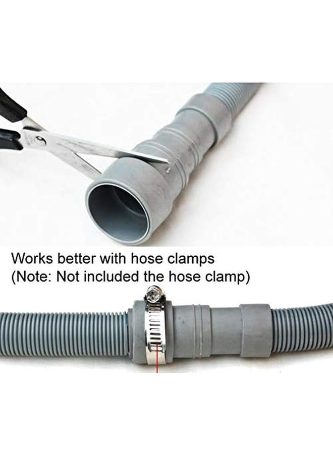 ليزنيرزم 1 قطعة 4.9Ft 1.5M العالمي غسالة استنزاف خرطوم تمديد أنبوب الغسيل غسالة الصحون - Image 4