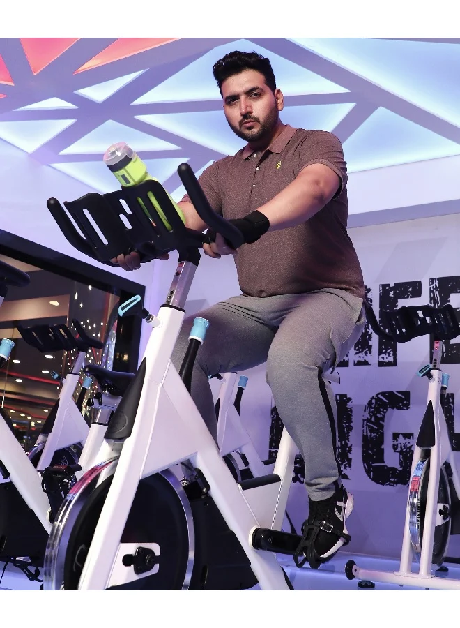 انستافاب بلس تي شيرت بولو رجالي باللون الأحمر الماروني