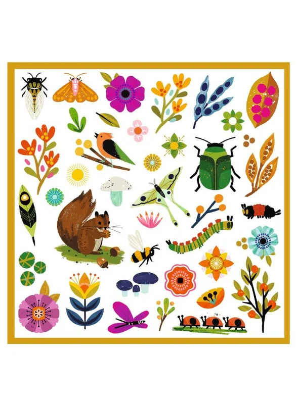 DJECO Sticker Set Garden