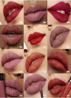 SEPHORA SEPHORA COLLECTION Cream Lip Stain - Matte Liquid Lipstick 84 Rose Redux - Matte Pink Red 5ml  - Image 3