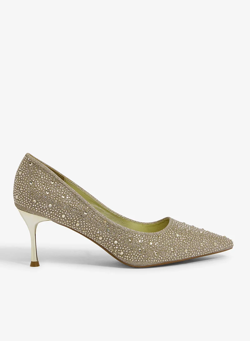 ELLA Diamante Pointy Pump