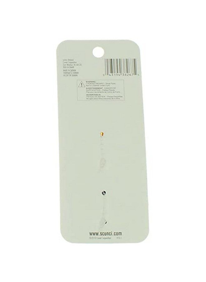 سكانشي مشبك فك الأخطبوط بدون أجنحة، للجنسين، قد تختلف الألوان، قطعتان في كل عبوة (عبوة واحدة) - Image 4