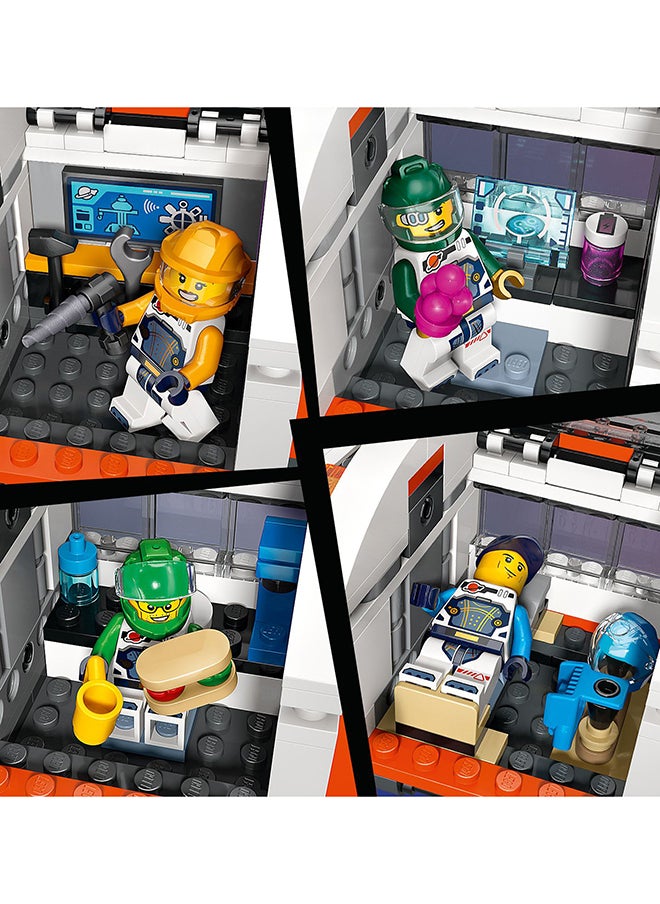 LEGO - 60433 City Modular Space Station Model Toy Building Kit, Birthday Gift For Kids, Modular Exploration Playset With 6 Astronaut Minifigures For Boys, Girls And Lovers Of Spaceships Aged 7 Plus (1,097 Pieces) - Image 1