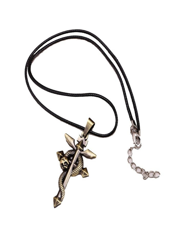 DoubleChin Full Metal Alchemist Necklace - Flamel Necklace - Image 1