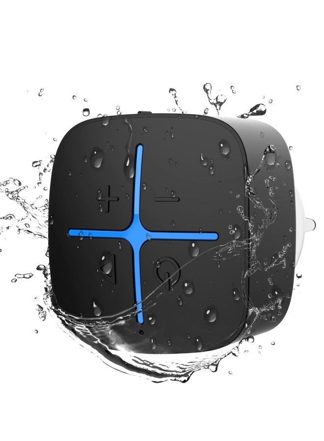 Bluetooth Speaker, Waterproof IP65 Mini Shower Speaker, Lightweight Portable Speakers,Suitable for Travel, Pool, Beach, Biking, Kayak, Gifts for Men, Women - Image 1
