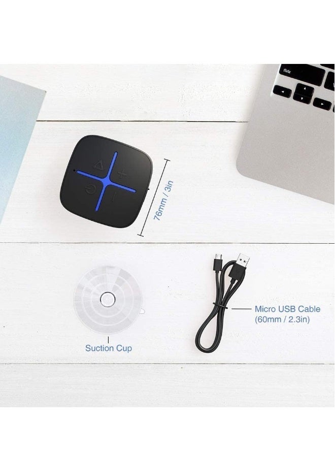 Bluetooth Speaker, Waterproof IP65 Mini Shower Speaker, Lightweight Portable Speakers,Suitable for Travel, Pool, Beach, Biking, Kayak, Gifts for Men, Women - Image 2