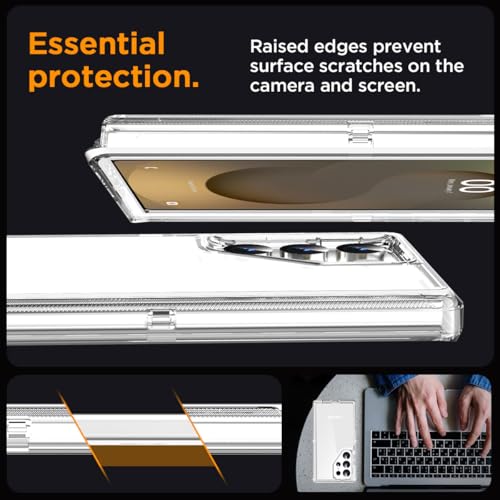 AICase for Samsung Galaxy S25 Ultra Case Clear 3 in 1 Heavy Duty Drop Protection Full Body Rugged Shockproof/Dust Proof 3-Layer Military Protective Tough Durable Cover for Galaxy S25 Ultra 6.9"_1 - Image 4