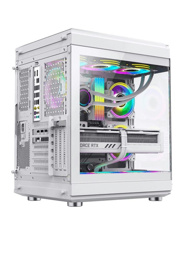 Game Sekret حاسوب الألعاب Astra من Game Sekret – بمعالج Intel Core i5-14600K، وبطاقة GeForce RTX 5060 Ti سعة 16GB، وذاكرة 32GB DDR5، وتخزين NVMe SSD سعة 1TB، ومبرّد سائل 240mm، ولوحة B760، ومزوّد طاقة 650W 80+، واتصال Wi-Fi وBluetooth، ونظام Windows 11 Pro، مع ضمان لمدة سنة واحدة. - Image 5