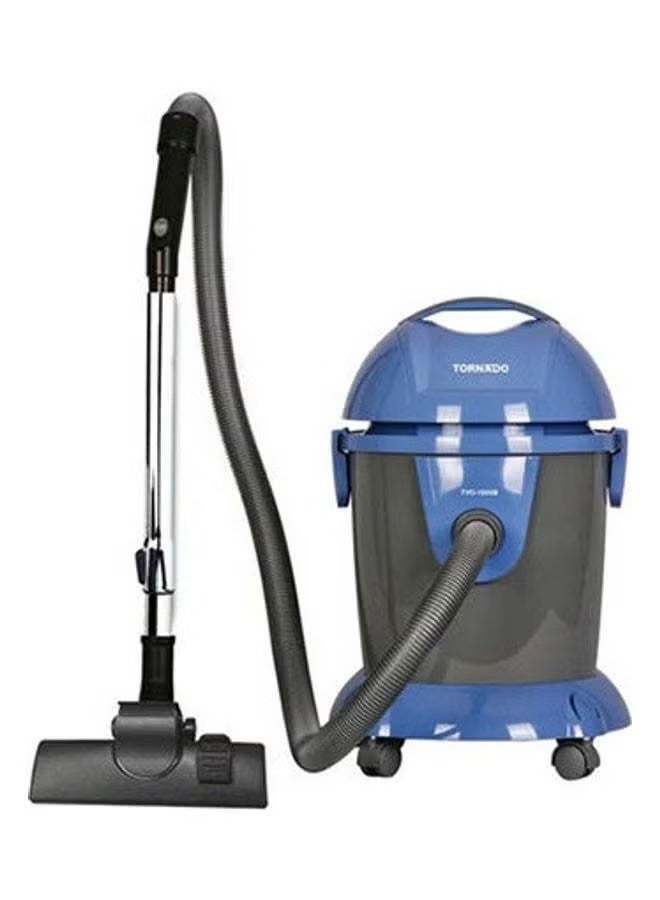 Tornedo Pail Can Vacuum Cleaner 20 L 1200 W TVC-1200B Blue x Grey Or Red x Grey