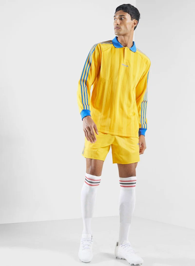 Adidas LS JERSEY Yellow Originals Men JERSEYS