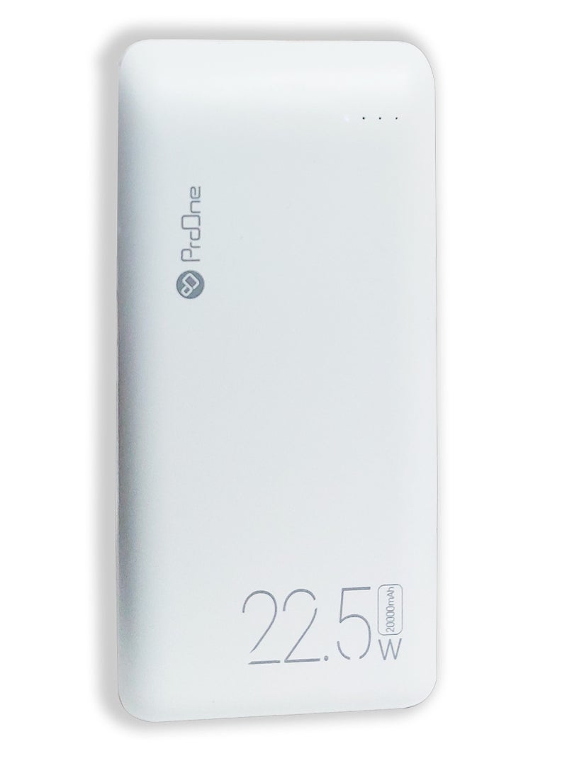 ProOne ProOne PPB5209 20000mAh Portable Power Bank – 18W Quick Charge (QC) 3.0 & Power Delivery (PD), 4-Port USB-C & USB-A  - Image 4