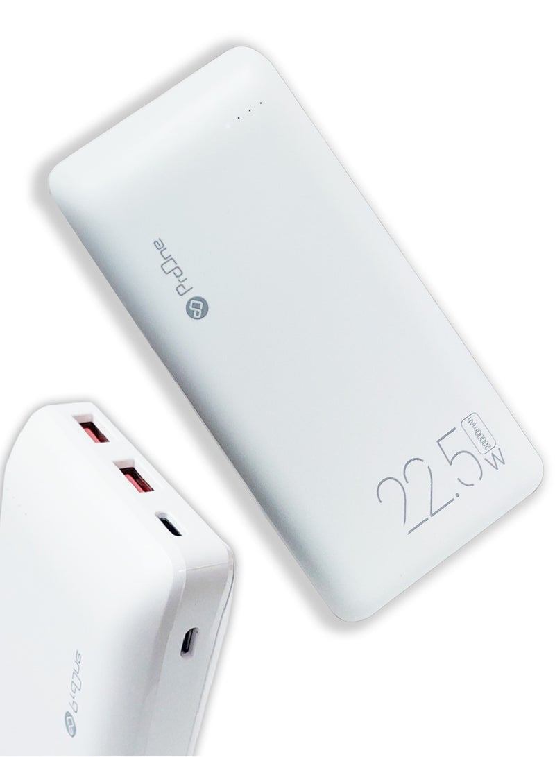 ProOne ProOne PPB5209 20000mAh Portable Power Bank – 18W Quick Charge (QC) 3.0 & Power Delivery (PD), 4-Port USB-C & USB-A  - Image 3