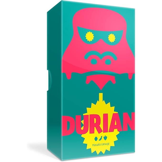 Oink Games Durian, Fast-Paced Japanese Deduction & Bluffing Game, Ages 7+ | Jungle-Themed Fun for Family & Friends, Wood, Compact & Portable: Easy to take anywhere, ensuring fun at home or on the go - Image 1
