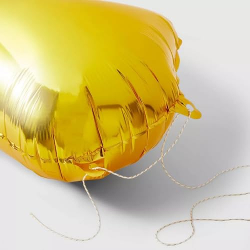 Balloonistics Solid 26 Number Foil Balloon 17 Inch Balloon (Gold, Pack of 2) - Image 4