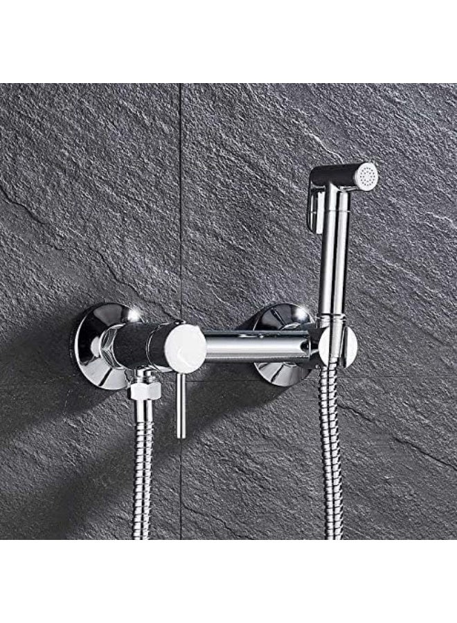 complete bathroom bidet mixer (hot and cold) - Image 3