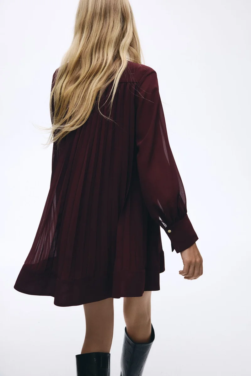 اتش اند ام فستان بكسرات