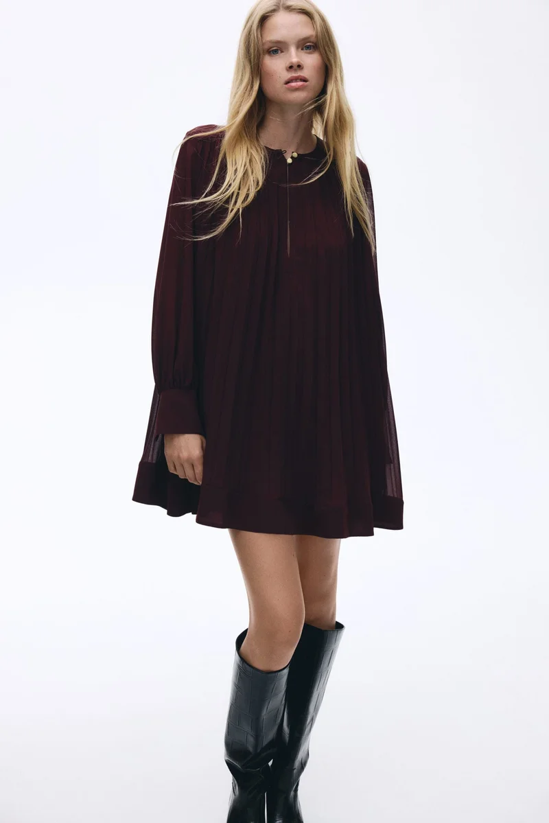 اتش اند ام فستان بكسرات