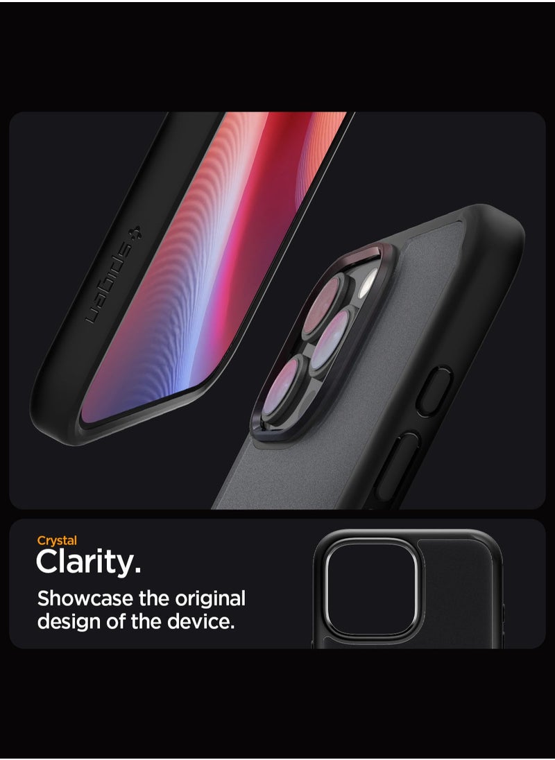 Spigen Ultra Hybrid iPhone 16 Pro Max Case Cover (2024) - Frost Black  - Image 3