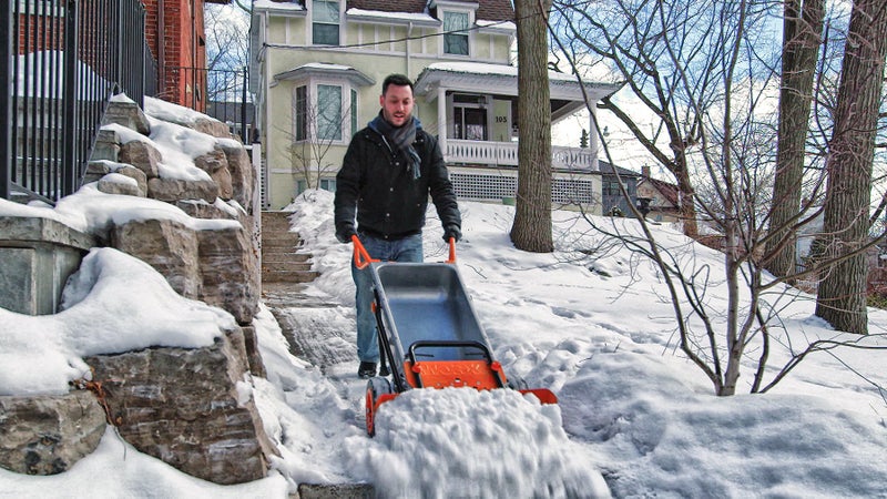 Worx WA0230 AeroCart Wheelbarrow Snow Plow - Image 2