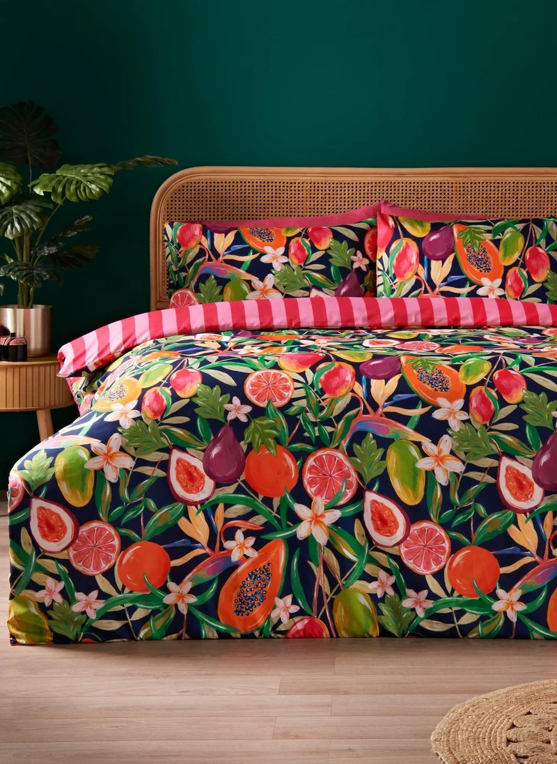 Matalan Multicolour Tropical Fruits Duvet Set
