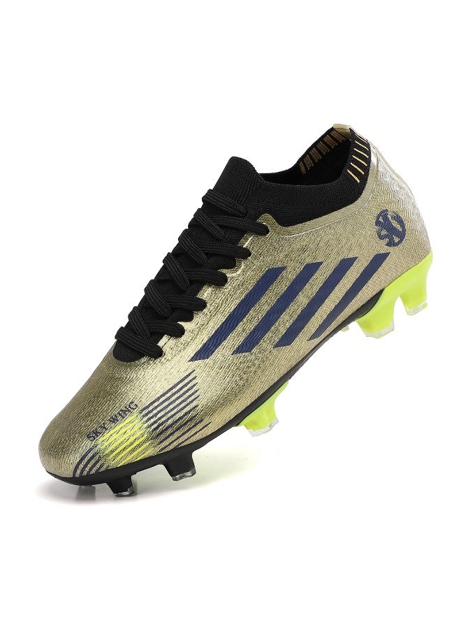 SKY WING Men and Women Soccer Shoes Cleats Professional High Top Breathable Training Football Shoes Unisex Indoor Outdoor Sneakers - Image 1