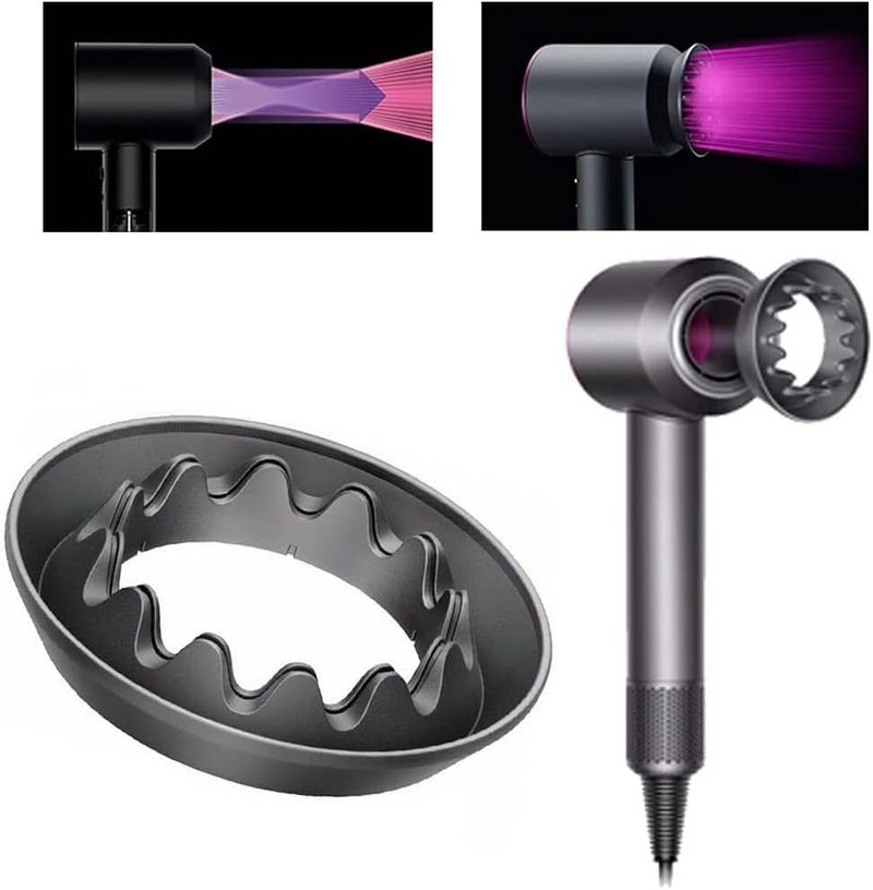 Chuancheng Gentle Air Nozzle Attachments 969749-01 for Dyson Supersonic Hair Dryer HD01,HD02,HD03 Iron Color - Image 5