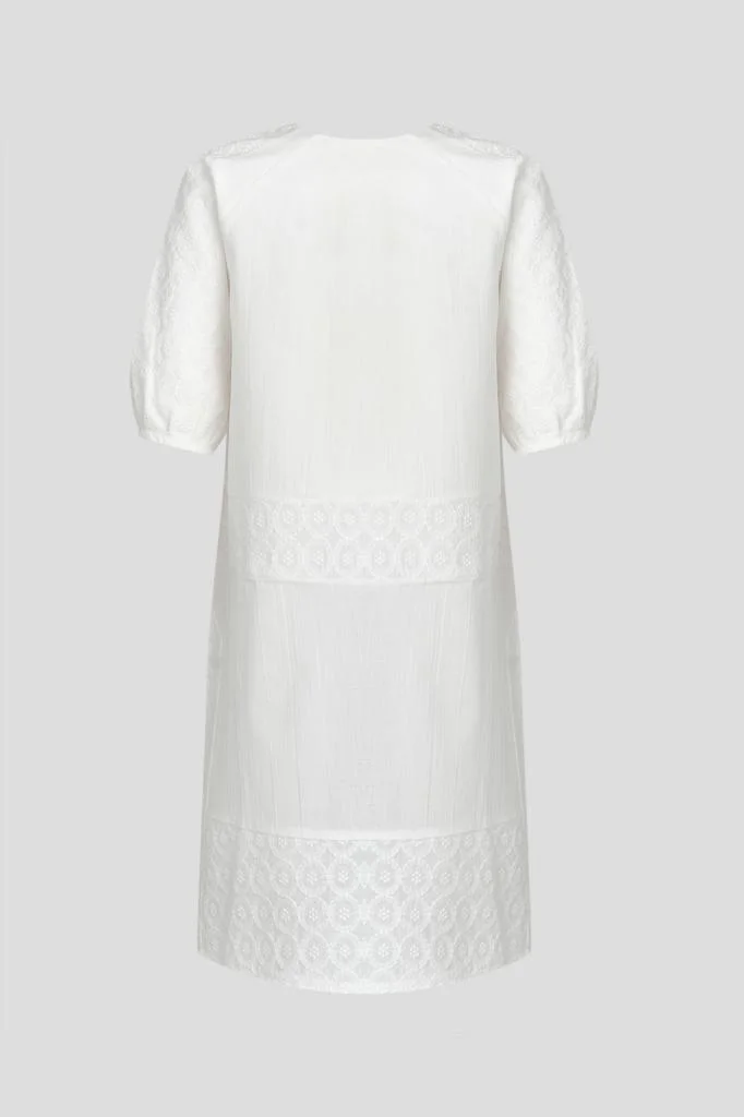 Choupette White baptismal/christening shirt - Choupette