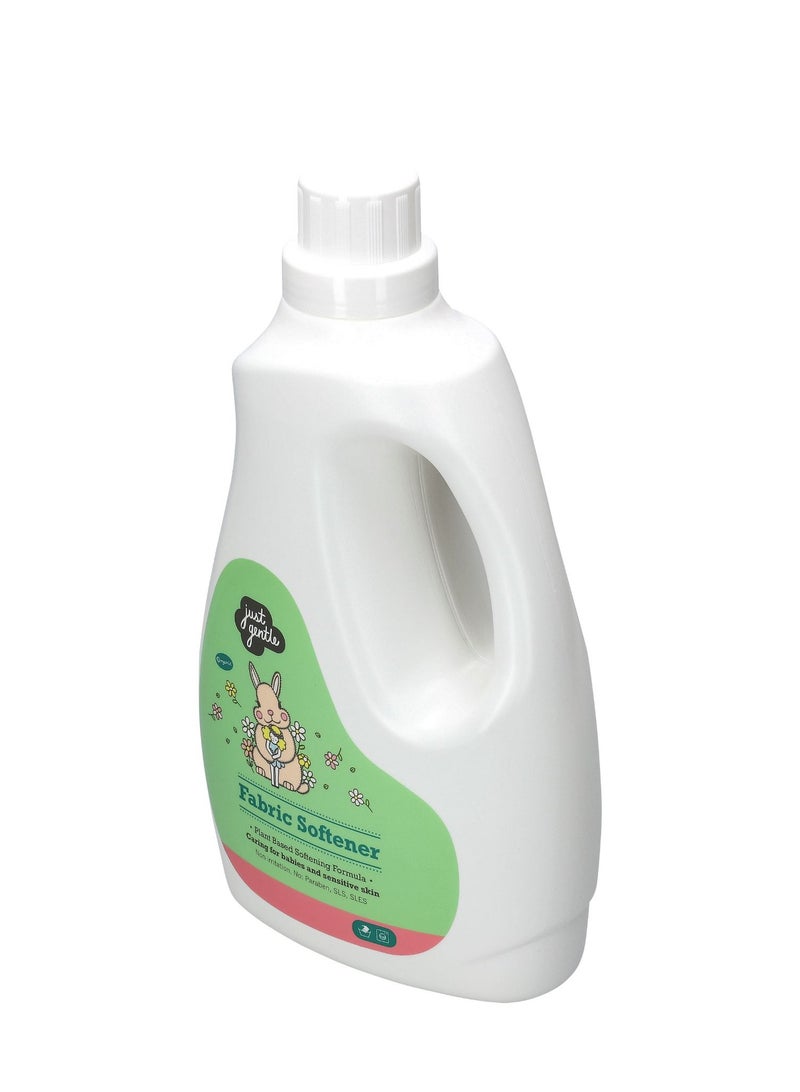 Just Gentle Fabric Softener 3Liter | Plant-based and hypoallergenic liquid softener | Natural fresh floral scent. Made with sensntive skin in mind. Natural Ingredients used certified by EcoCert. - Image 3