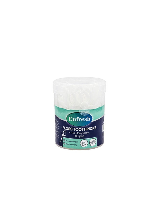 Enfresh Floss Toothpicks 100`S - Image 1