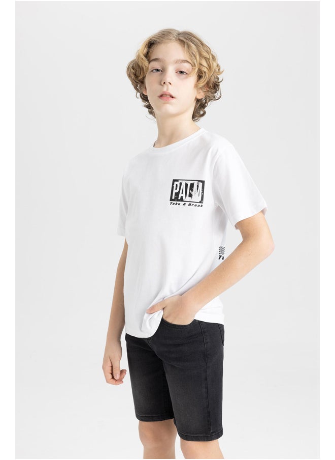 DeFacto Boy Bermuda Denim Shorts  - Image 3