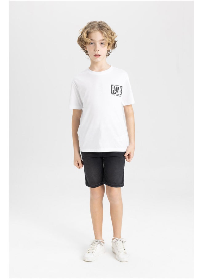 DeFacto Boy Bermuda Denim Shorts  - Image 5