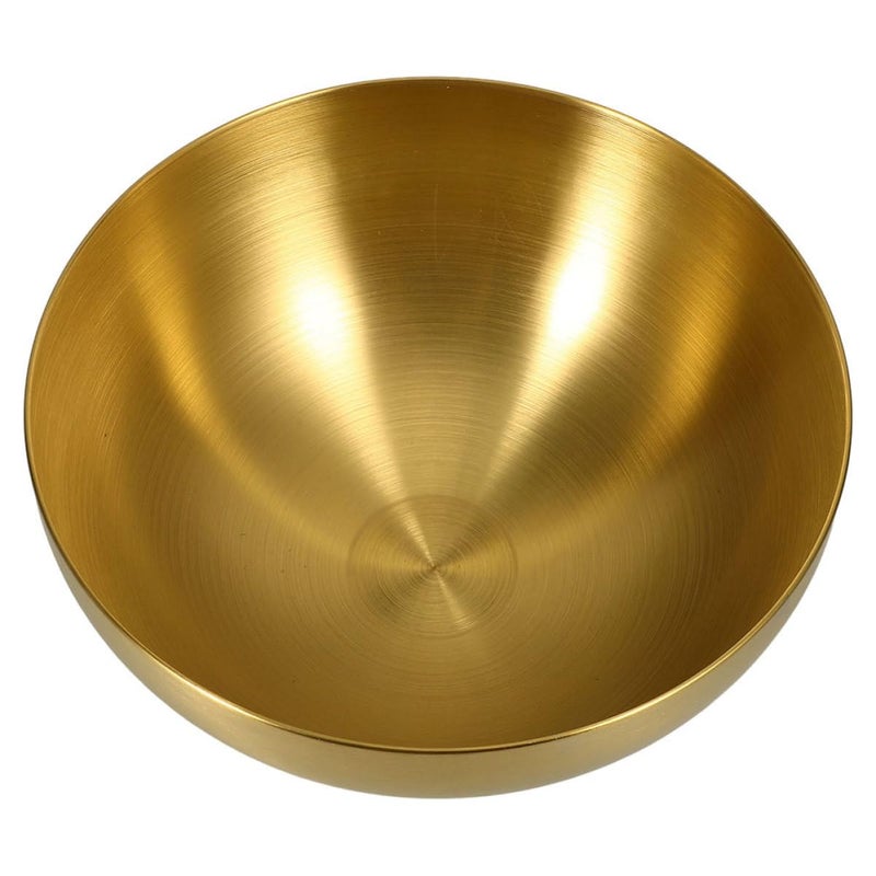 Large 28cm Stainless Steel Multipurpose Mixing Bowl For Salad Soup Noodles Kitchen Prep - Image 2