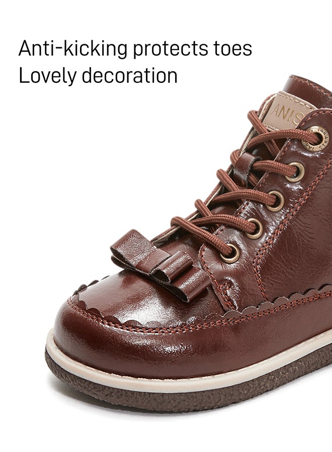 Taranis Taranis Children's Shoes Vintage Bow Boots ChocoRibbon Boots  - Image 2