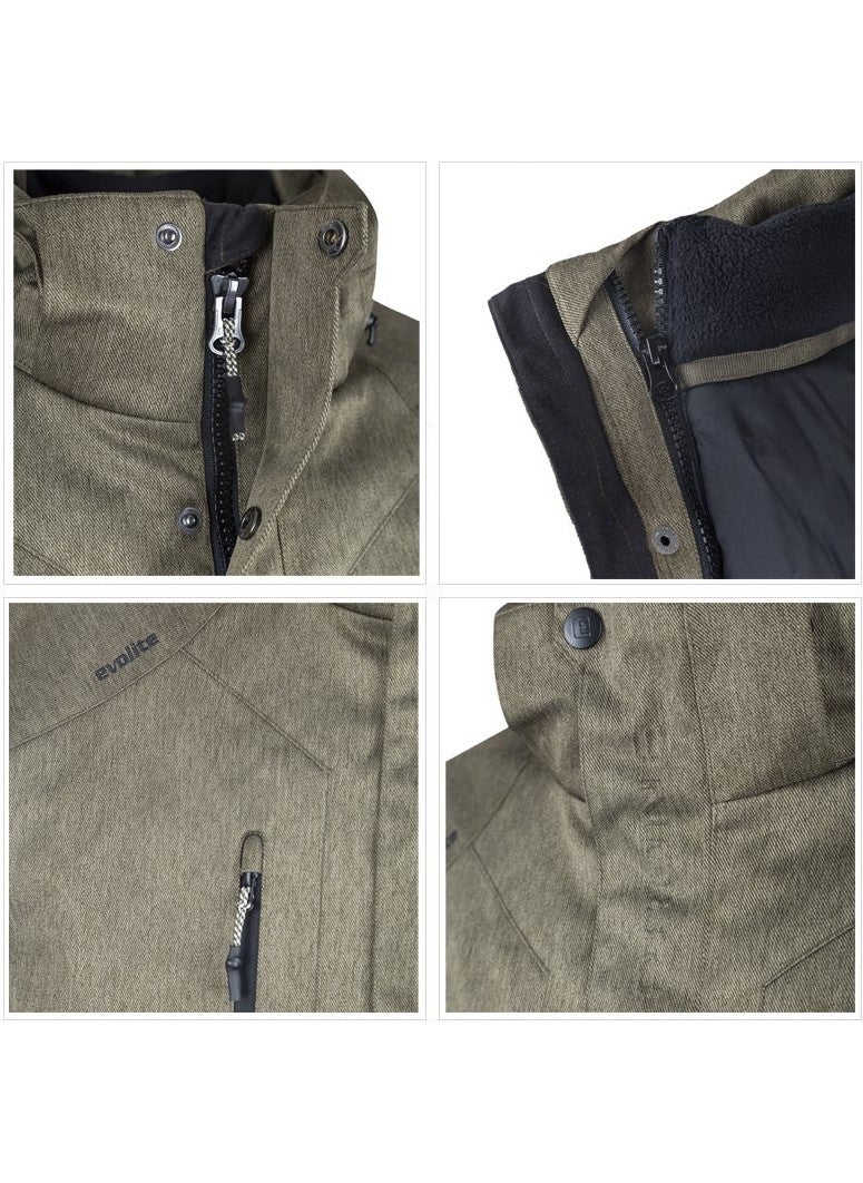 Sportlife Prone 3in1 Men's Jacket - Khaki  - Image 2