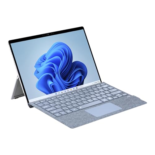 Zoof Type Cover for Microsoft Surface Pro 7+ / Pro 7/6 / 5/4 / 3, 12.3 inch, Ultra-Slim Wireless Bluetooth Tablet Keyboard with Multi Touchpad (Ice Blue) - Image 5