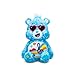 Basic Fun Care Bears Basic Fun Love Song Bear 22 cm Bean Plush Collectable Cuddly Toy with Music Notes Belly Badge Cuddly Gift for Children from 4 Years Ideal for Girls and Boys - Image 2