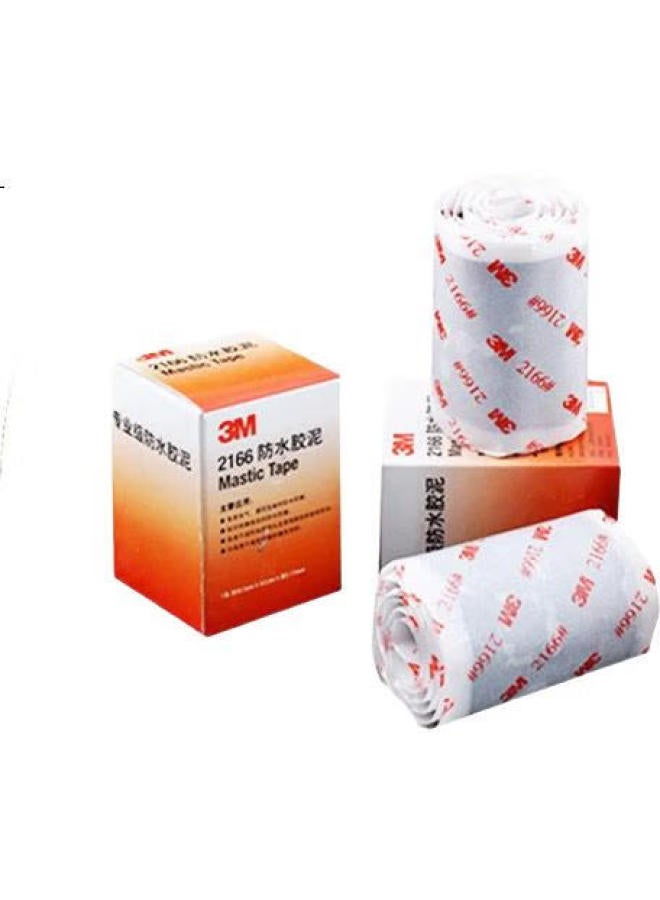 3M 3M Sealant Putty, Waterproof Putty, Hole Filler, Moisture-Proof And Low Temperature Resistant, For Bathroom Kitchen Air Conditioning Pipes, 2166#, 63.5Mm*0.6M*3.175Mm - Image 2
