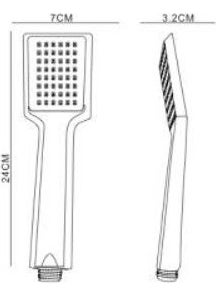 Tema Arya Shower Head 55181  - Image 2