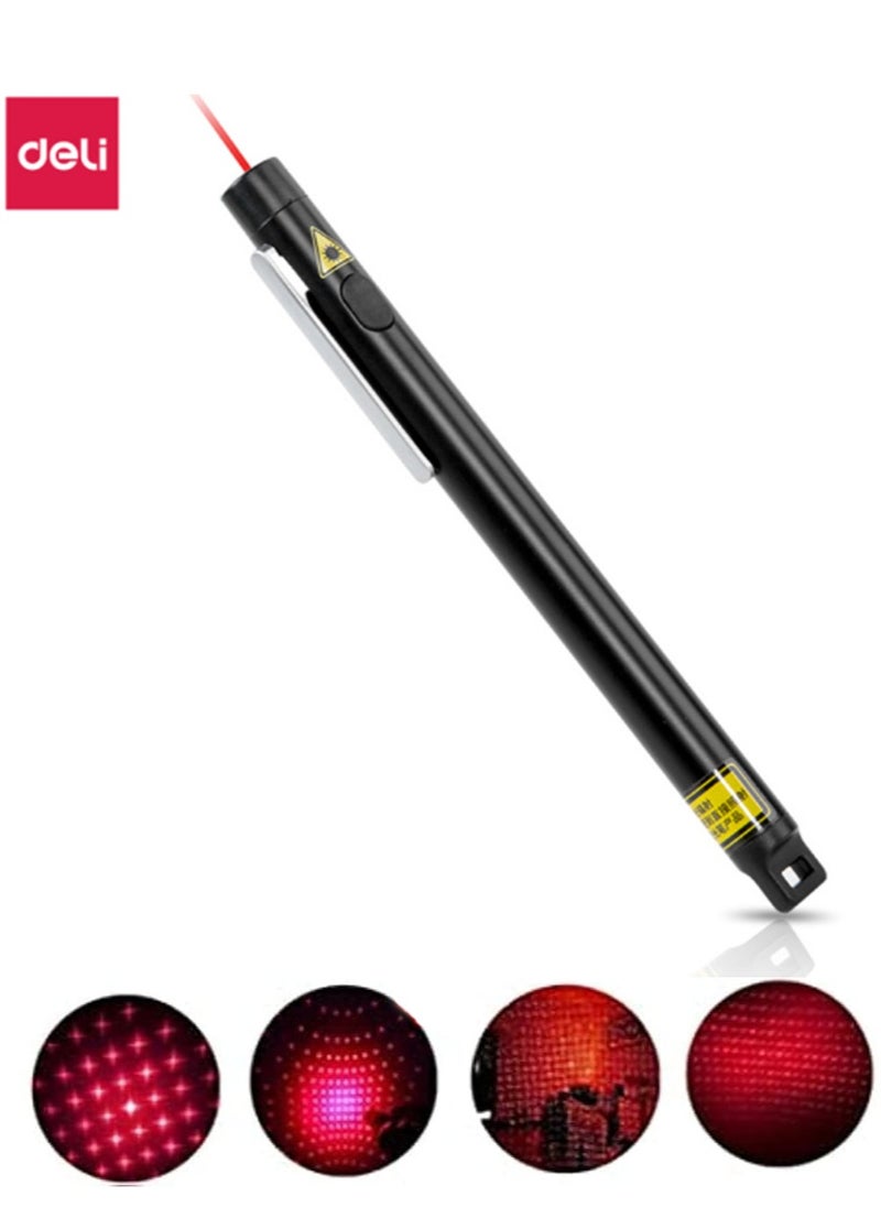 Deli - Long Range Red Laser Pointer, 200 Metres Laser Pointer High Power Pen, Green Lazer Pointer Rechargeable for Hiking, Cat Laser Toy - Image 1