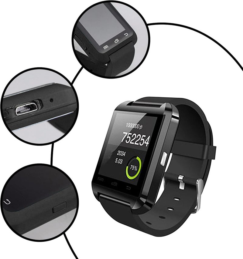 cheekyglo Smart Watch Built-in Fitness Tracker with Heart Rate, Sleep Monitor, Make/Answer Call, Waterproof 1.44-inch HD Color Touchscreen for Men Women Compatible with iPhone & Android - Image 3