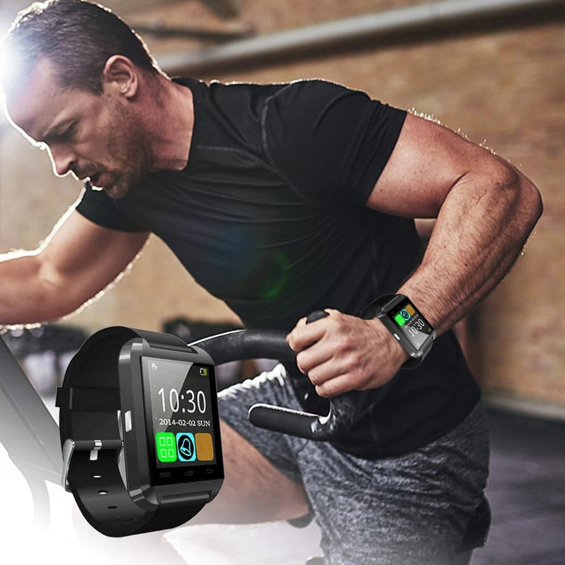 cheekyglo Smart Watch Built-in Fitness Tracker with Heart Rate, Sleep Monitor, Make/Answer Call, Waterproof 1.44-inch HD Color Touchscreen for Men Women Compatible with iPhone & Android - Image 2