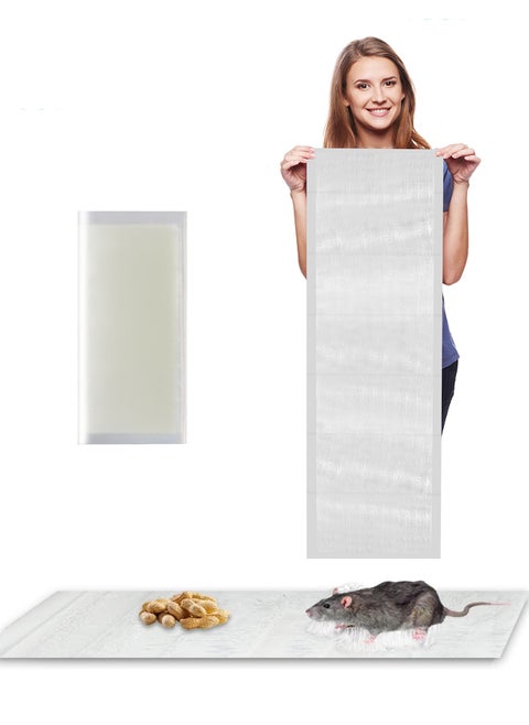 Sticky Rat Traps Mouse Glue Traps, Rat Traps for House Trapping Snakes Spiders Roaches Other Rodents,Indoor Outdoor Non Multi Catch Pest Trap
