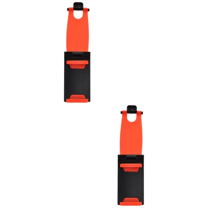 حامل الهاتف القابل للتعديل للسيارة 2 قطعة سهلة التركيب يناسب جميع الهواتف الذكية Multix2pcs - Image 2