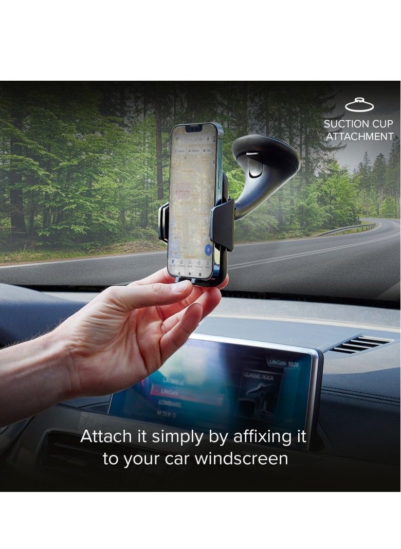SBS - SBS Freeway Smartphone Car Holder for Windshield and Dashboard - Image 1