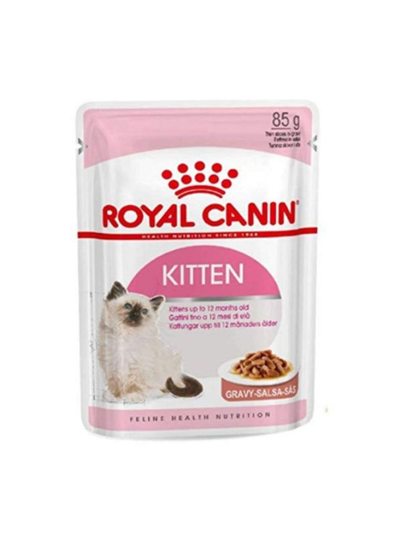 Royal Canin Kitten Wet Food in Gravy - 85g Sachet - Image 1
