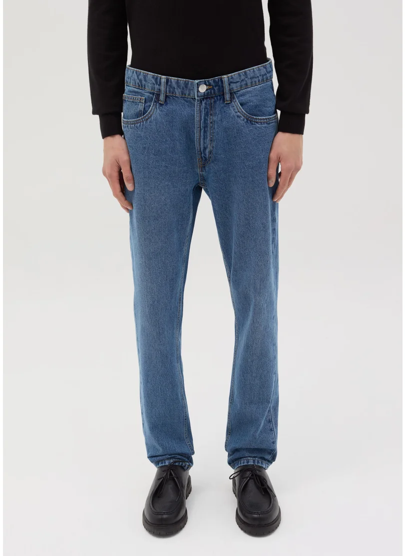 او في اس Slim-Fit Jeans With Five Pockets