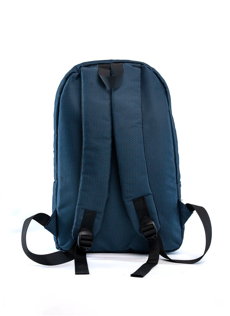 MiniLupo Backpack - Blue - (Second Edition: Two main pockets)