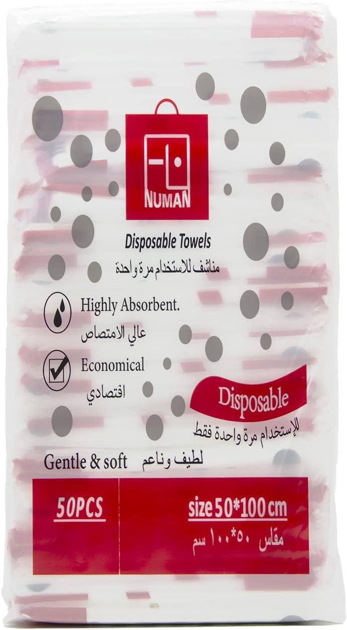 NUMAN Anemone 50 Count Disposable Towels 100 by 50 Count - Image 2
