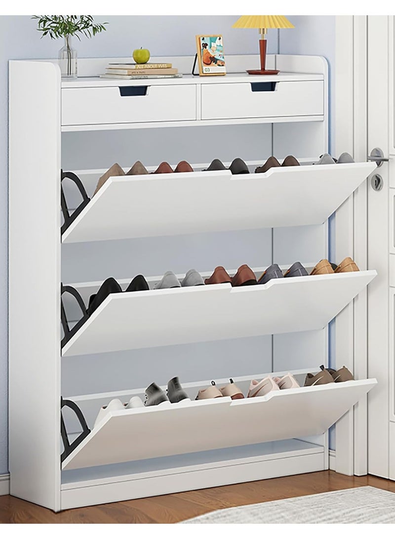 DubaiGallery Shoe Cabinet Shoes Rack Large Capacity Multi-layer shoe rack cabinet kabinet kasut Home Space Saving Shoe Shelf Storage almari kasut rak kasut tertutup murah almari kasut bertutup murah - Image 2