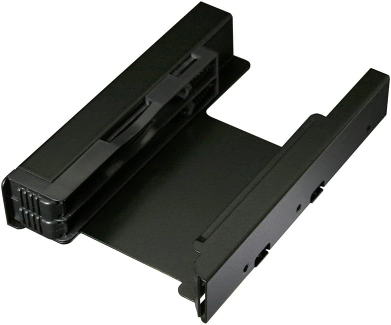 Icy Dock Tool-Less 2 Bay 2.5 Inch SSD to 3.5 Inch Dual Internal Hard Disk Drive Metal SSD Mounting Bracket | EZ-Fit PRO MB082SP - Image 1